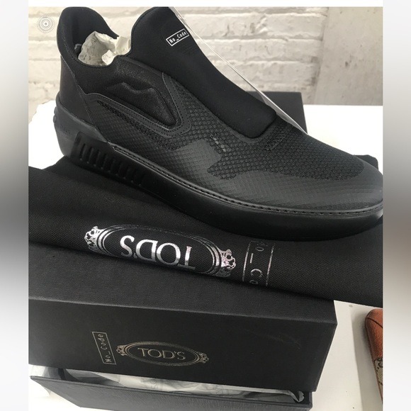 Tod's Other - Tod’s No code  Crafted in mesh and scuba-effect fabric with multilayered